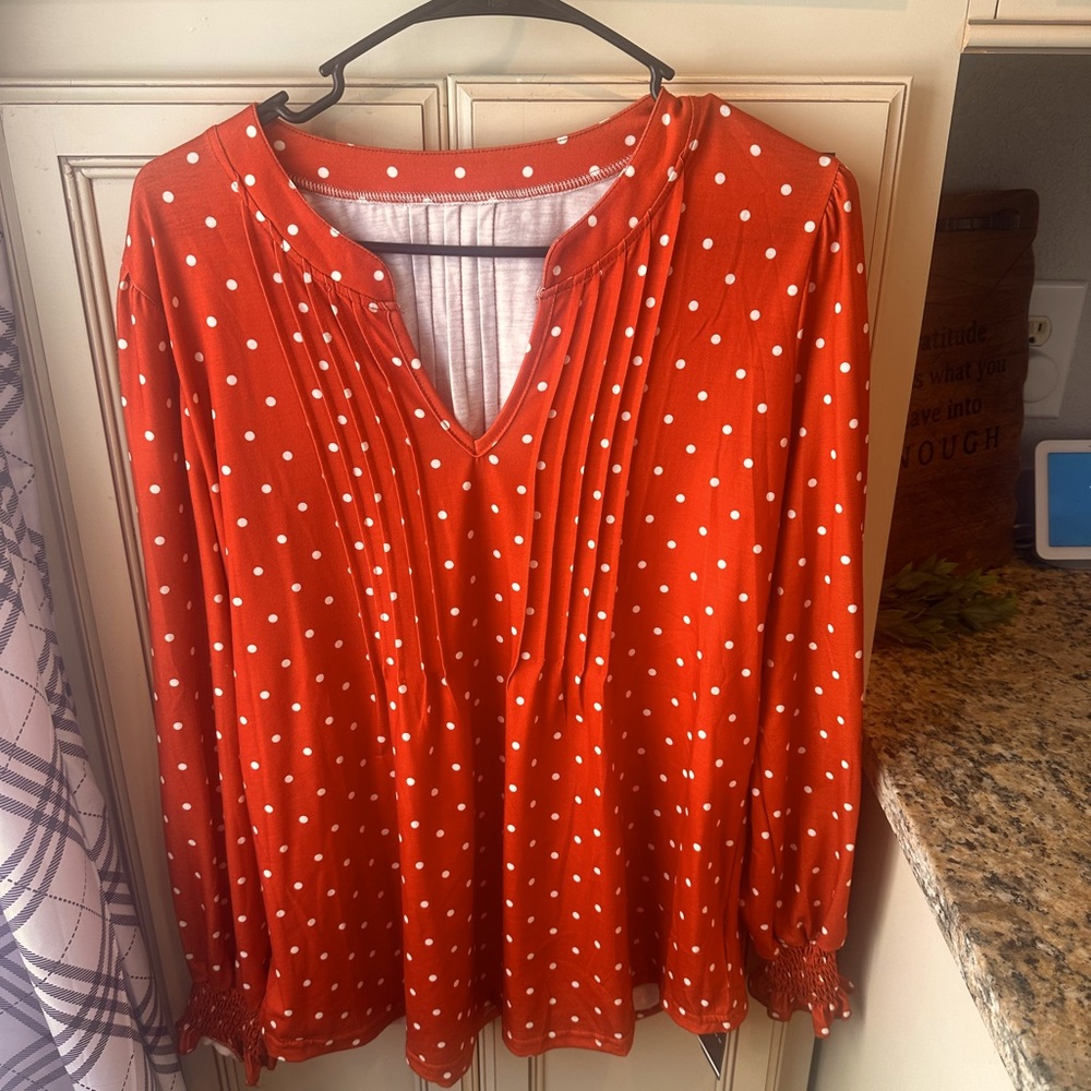NWT ladies blouse dressy Micoson brand XL